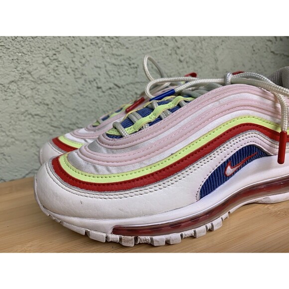 Nike Air Max 97 SE Panache AQ4137-101 Arctic Pink Volt Glow Size 5.5 Woman’s - Picture 7 of 11